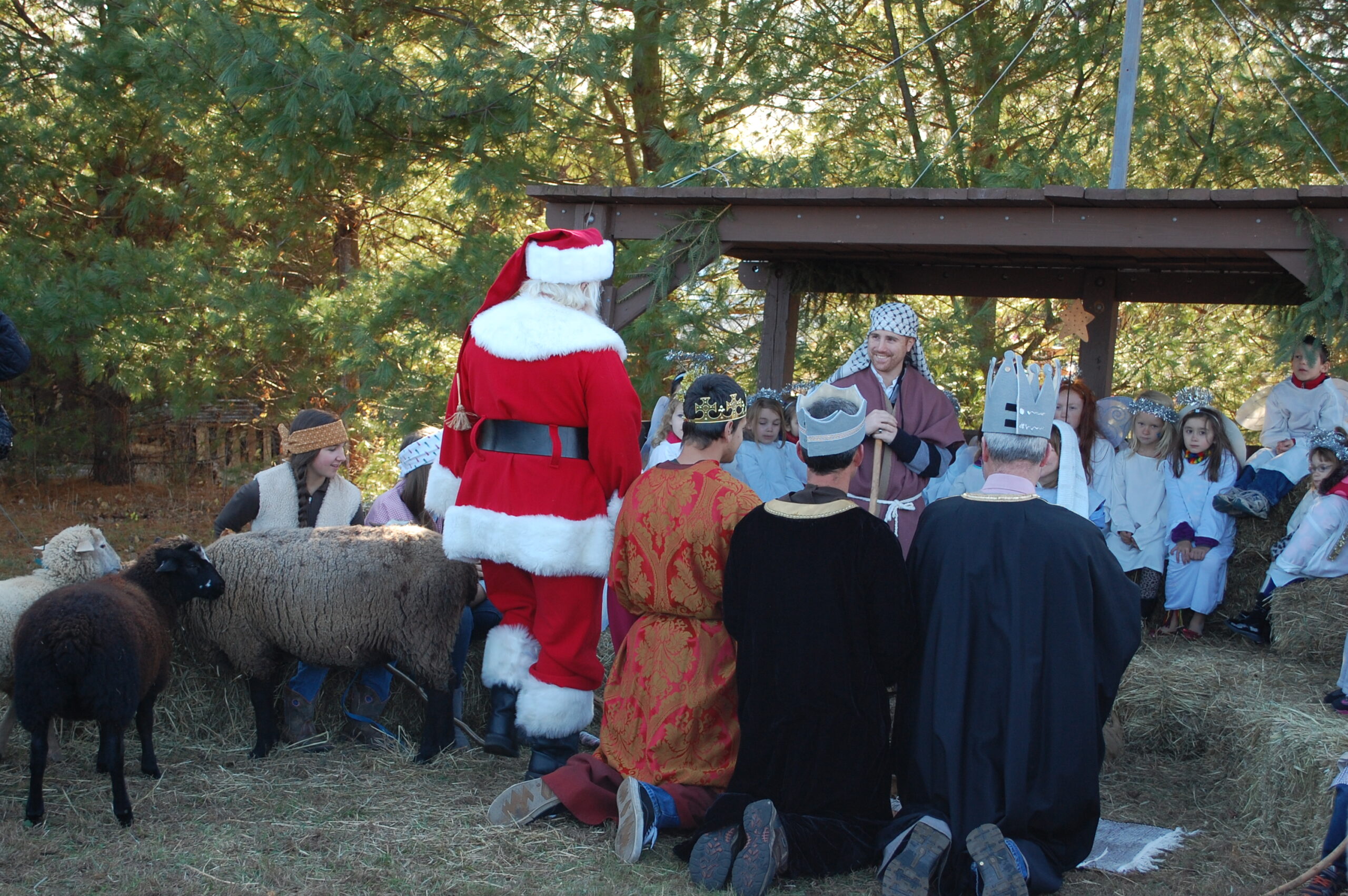 Christmas Fair Santa